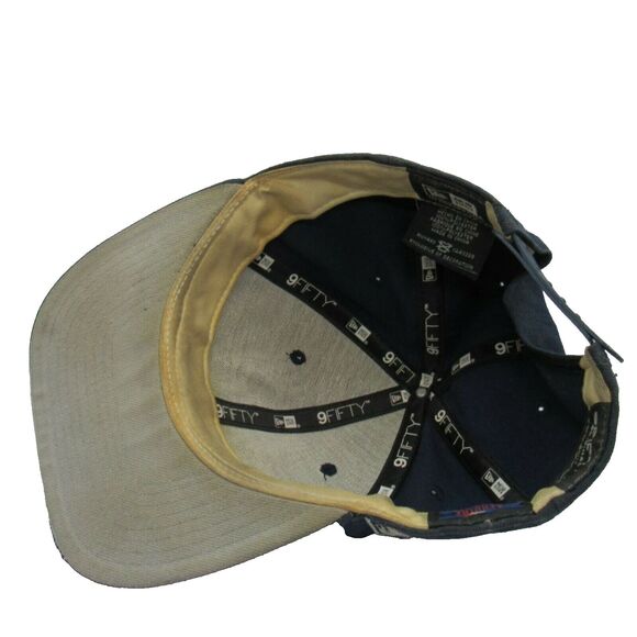 NY Yankees Snapback 9Fifty New Era Embroidered Logo MBL OSFM Blue Hat - Picture 7 of 9